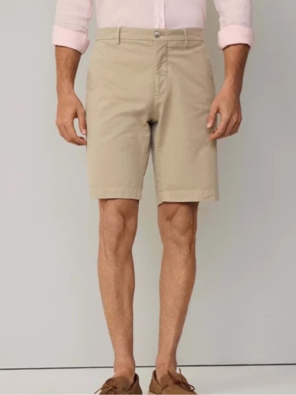Daniel Hechter Khaki Chino Shorts Size 36, 11” inseam